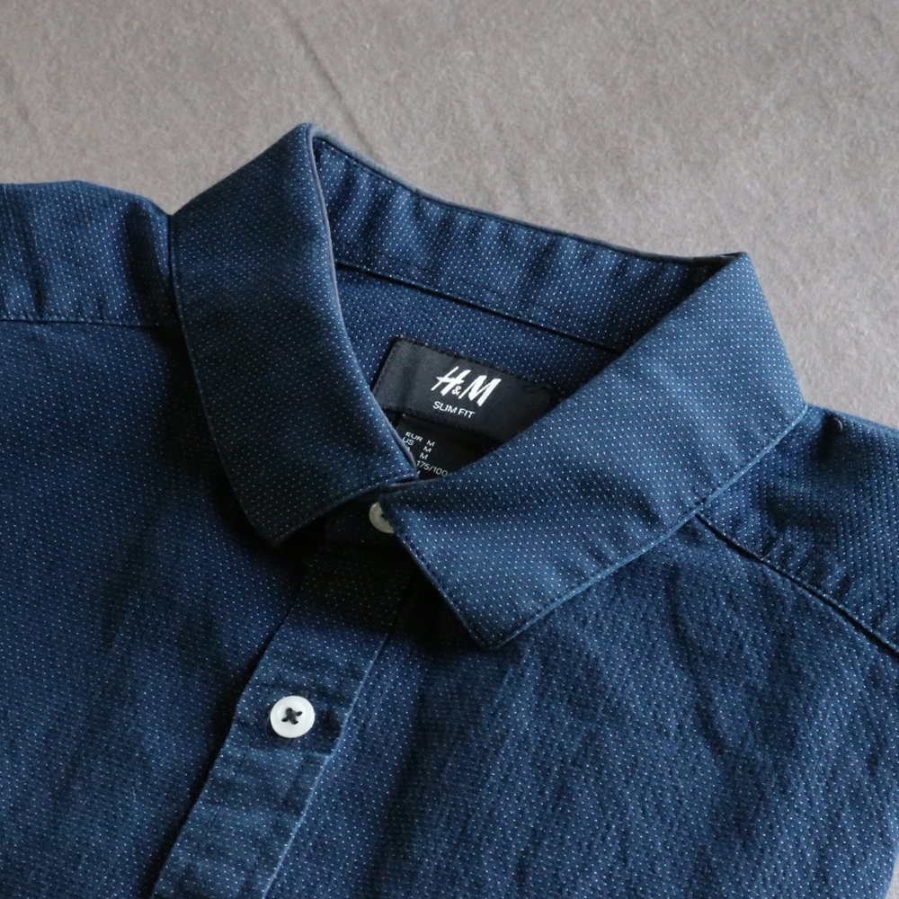 H&M, Patterned Dress Shirt